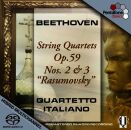 Beethoven Ludwig van - Streichquartette Op.59 Nr.2 &...