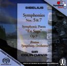 Sibelius Jean - Sinfonien 5 & 7 (Boston Symphony Orchestra - Sir Colin Davis (Dir))
