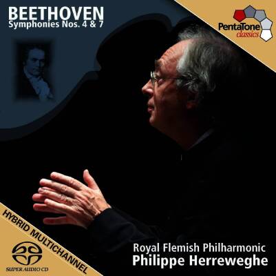 Beethoven Ludwig van - Sinfonie Nr4 op60, Nr7 op92 (Royal Flemish Philharmonic Philippe Herreweghe (D)
