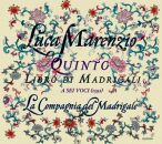 MARENZIO Luca - Quinto Libro Di Madrigali A Sei Voci 1591...