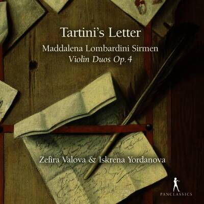 Lombardini Sirmen Maddalena - Tartini´s Letter: Violin Duos op.4 (Valova Zefira / Yordanova Iskrena)