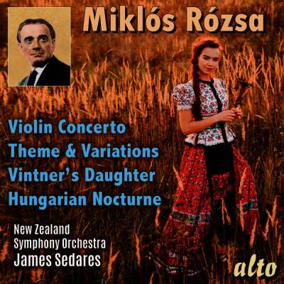 Rozsa Miklos - Violin Concerto - u.a. (Gruppman Igor / New Zealand SO)