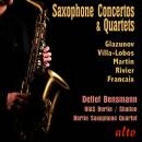 Glazunov / Villa-Lobos / Martin / Rivier / Françai - Saxophone Concertos & Quartets (Detlef Bensmann (Saxophone) - RIAS Berlin - David)
