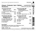 Francaix Jean / u.a. - Wind Quintets (Syrinx Quintet)