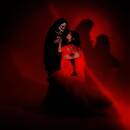 Mothica - Kissing Death (Half Red/Half Black w/Black...