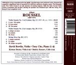 Roussel Albert - Violin Sonatas Nos.1 & 2 - String Trio (Bowlin David / Cho Tony / u.a.)