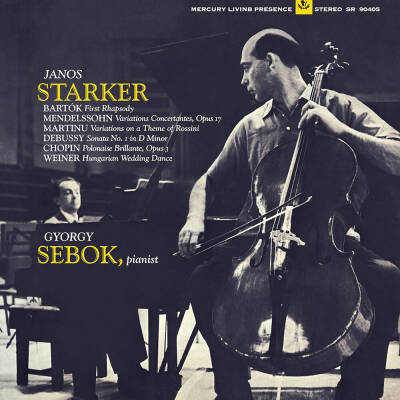 Bartok Bela / u.a. - Bartok/Mendelssohn/Martinu/Debussy/Chopin/Weiner (Starker Janos / Sebok Gyorgy)