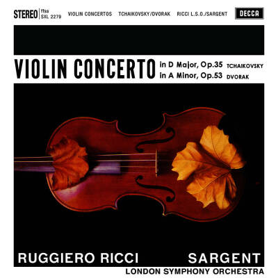 Tchaikovsky/Dvorak - Violin Concertos (Ricci Ruggiero / Sargent Malcolm)