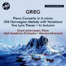 Grieg Edvard - Piano Concerto In A Minor: Old Norwegian Melody W (Grant Johannesen (Piano) - Utah Symphony Orchestra)