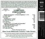 LORENZO FERNANDEZ Oscar - Symphonies Nos.1 & 2: Reisado Do Pastoreio (Minas Gerais Philharmonic Orchestra - Fabio Mechet)
