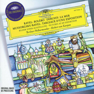Debussy Claude / Mussorgsky Modest u.a. - La Mer / Bilder E.ausst. / Bolero (Karajan Herbert von / BPH / The Originals)