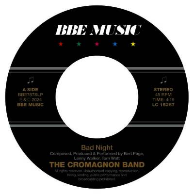 Cromagnon Band, The - Bad Night / Quadrant