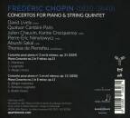 Chopin Frederic Concertos For Piano & String Q (Lively David/Quatuor)
