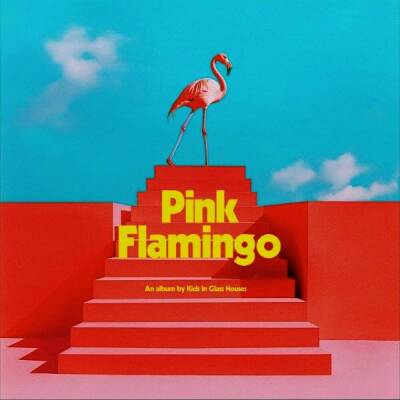 Kids In Glass Houses - Pink Flamingo (Blue & Pink (Half & Half)