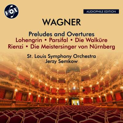 Wagner Richard - Preludes And Overtures (St. Louis Symphony Orchestra - Jerzy Semkow (Dir))