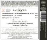 BACEVICIUS Vytautas - Orchestral Works: Vol.2 (Gabrielius Alekna (Piano) - Lithuanian National Sy)