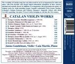 Granados / Mompou / Montsalvatge / Cervelló / Cass - Catalan Violin Works (Janna Gandelman (Violine) - Laia Martín (Piano))