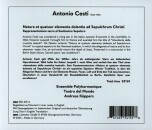CESTI Antonio - Sepulchrum (Ensemble Polyharmonique - Alexander Schneider (Dir)