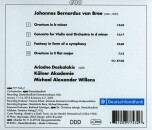 VAN BREE Johannes Bernardus - Orchestral Works (Kölner Akademie / Willens Michael Alexander)