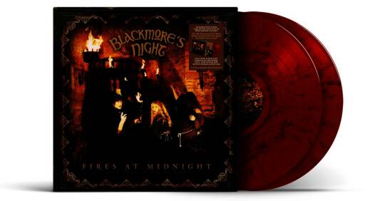 Blackmores Night - Fires At Midnight / 25th Fires At Midnight: / Ltd. Marbled Red/Black 2LP Gat)