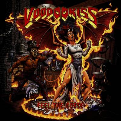 Voodoo Kiss - Feel The Curse (Marbled Vinyl)