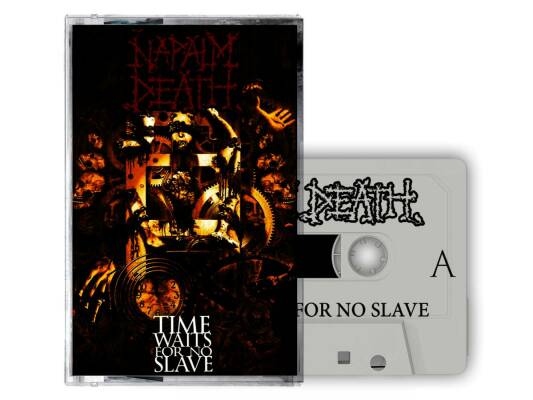 Napalm Death - Time Waits For No Slave (White Tape)