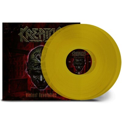 Kreator - Violent Revolution (transparent yellow in gatefold)