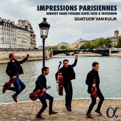 Poulenc Francis / u.a. - Impressions Parisiennes (Quatuor van Kuijk)