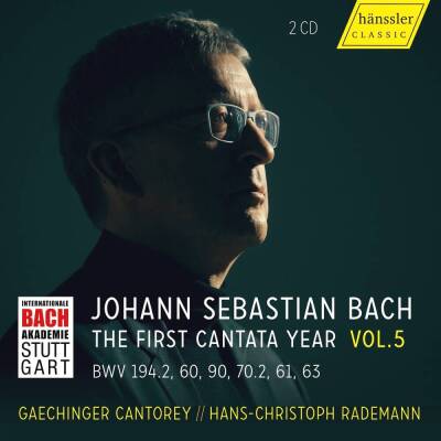 Bach Johann Sebastian - The First Cantata Year - Vol.5 (Gächinger Kantorei / Rademann Hans-Christoph)