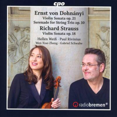Dohnanyi Ernö / u.a. - von Dohnanyi: Violin Sonata op.21, Serenade for Str (Weiss Hellen / Rivinius Paul)