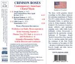 Turrin Joseph / u.a. - Crimson Roses: Contemporary American Choral Music (Stade Frederica von / Sensing Erinn)