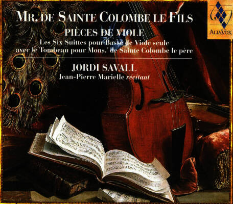 Sainte-Colombe le Fils - Pieces De Viole (Savall Jordi)
