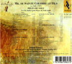 Sainte-Colombe le Fils - Pieces De Viole (Savall Jordi)