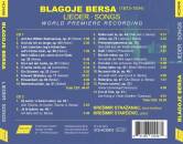 Bersa Blagoje - Lieder (Strazanac Kresimir / Starcevic Kresimir)