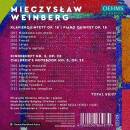 Weinberg Mieczyslaw - Piano Quintet op.18 - Children´s Notebook No.3 op. (Blumina Elisaveta / Bendix-Balgley Noah / u.a.)