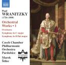 Wranitzky Paul - Orchestral Works: Vol.1 (Czech Chamber...