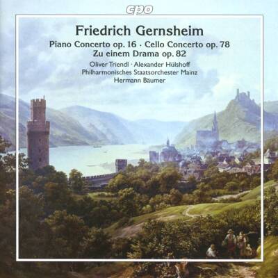 Gernsheim Friedrich - Piano Concerto op.16: Cello Concerto op.78: Zu e (Triendl Oliver / Hülshoff Alexander)
