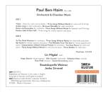 Ben-Haim Paul - Orchestral & Chamber Music (Migdal Liv / Sharvit Hagar)