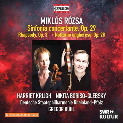 Rozsa Miklos - Sinfonia concertante op.29: Rhapsody op.3: Nottu (Krijgh Harriet / Boiso-Glebsky Nikita)