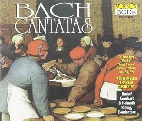 Bach Johann Sebastian - Cantatas (Bucker Ursula / Speiser Elisabeth)