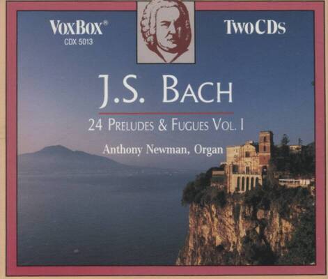 Bach Johann Sebastian - 24 Preludes and Fugues: Vol.1 (Newman Anthony)