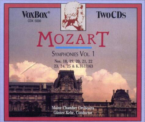 Mozart Wolfgang Amadeus - Symphonies: Vol.1 (Kehr Günter / Mainzer KO)