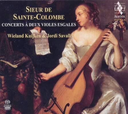 Sainte-Colombe Monsieur de - Concerts A Deux Violes Esgales (Kuijken Wieland / Savall Jordi)