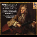 Marais Marin - Pieces De Viole Du Second Livre, 1701...