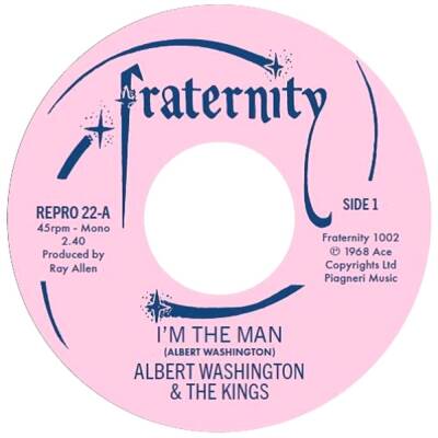 Washington Albert & the Kings - I´m The Man (7inch Single)