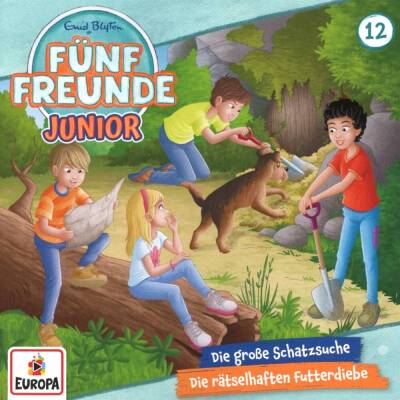 Fünf Freunde Junior - Folge 12: Die grosse Schatzsuche/Die raetselhaften F