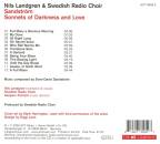 Landgren Nils / Swedish Radio Choir - Sandstroem: Sonnets Of Darkness And Love