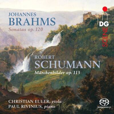Brahms Johannes / u.a. - Works for Viola and Piano (Euler Christian / Rivinius Paul)
