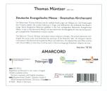 Müntzer Thomas - Deutsche evangelische Messe: Deutsches Kirchenamt (Amarcord)