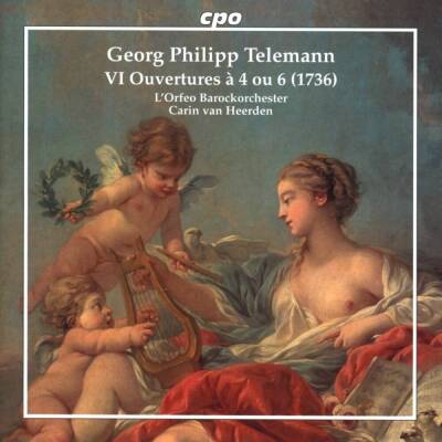 Telemann Georg Philipp - VI Ouvertures a 4 ou 6 TWV 55 (Diverse Interpreten /  / 1736)